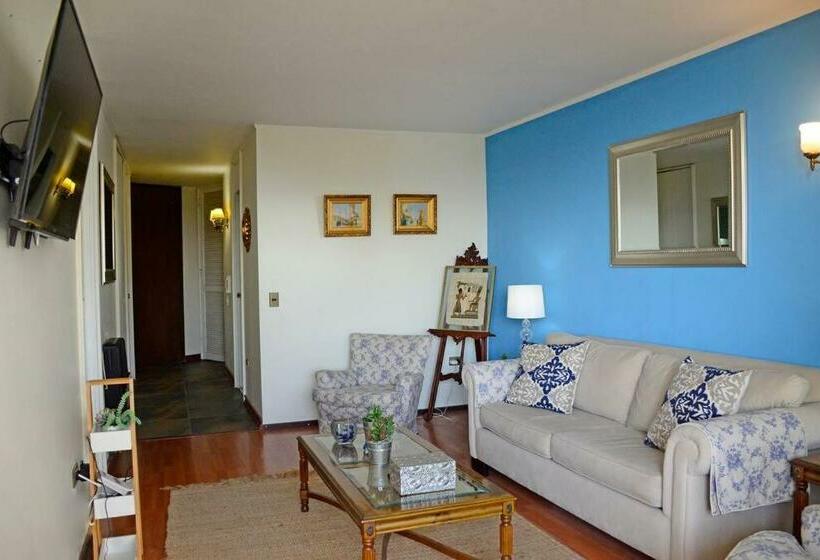 Depto Con Vista Al Mar En La Costanera De Viña