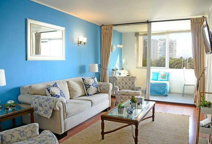 Depto Con Vista Al Mar En La Costanera De Viña