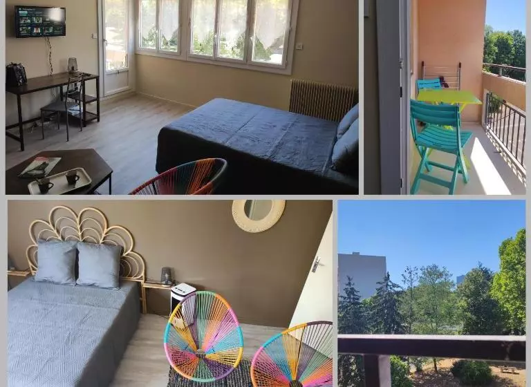 Studio   Meublé Tourisme, Trois étoiles   34 M2 Refait à Neuf  Résidence