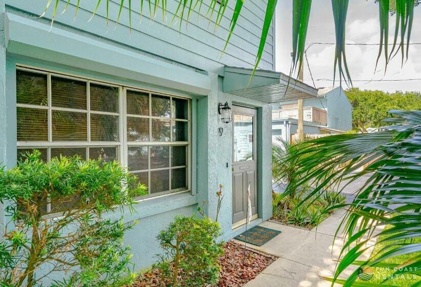 Perfectly Located Beach Home With Garage Steps From Flagler Avenue! Stroll To The Beach!
