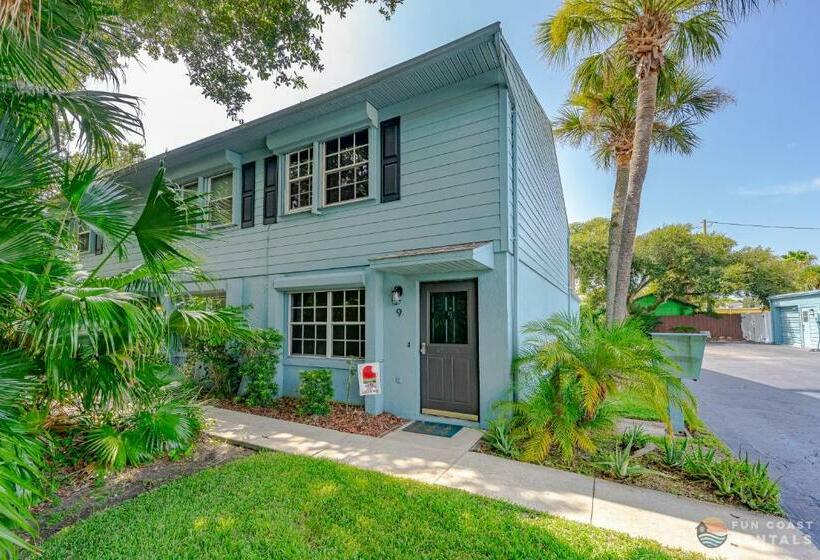 Perfectly Located Beach Home With Garage Steps From Flagler Avenue! Stroll To The Beach!