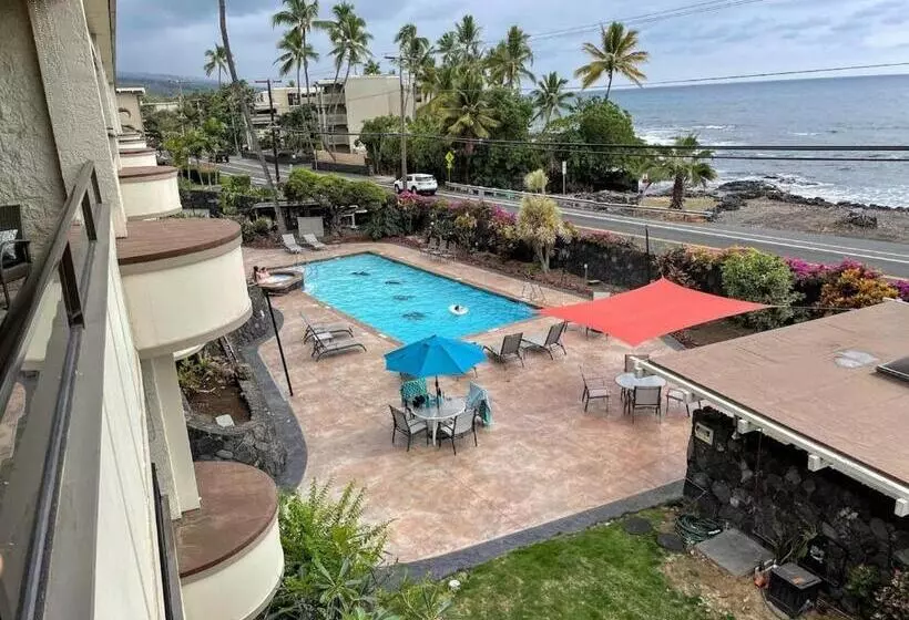 Holualoa Bay Villas 207 By Casago Kona   Huge Wraparound Deck To Enjoy