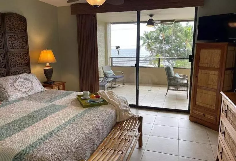 Holualoa Bay Villas 207 By Casago Kona   Huge Wraparound Deck To Enjoy