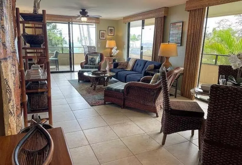 Holualoa Bay Villas 207 By Casago Kona   Huge Wraparound Deck To Enjoy
