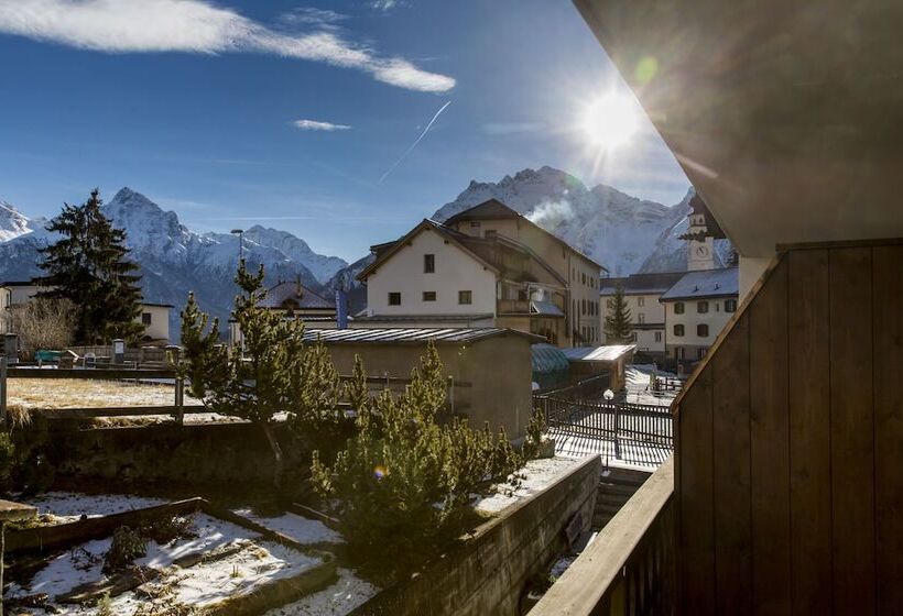 בית מלון כפרי Restorant Engiadina Ftan