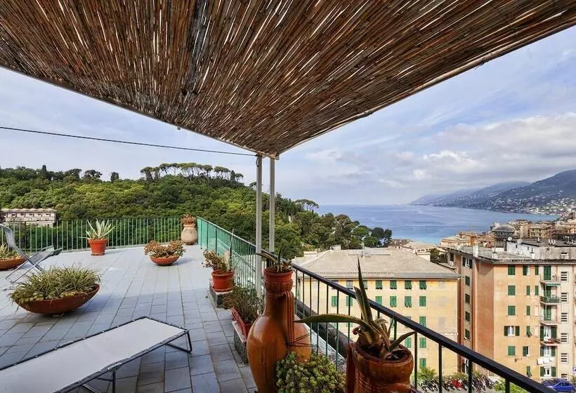 Stunning Sea View Apartment With Terrace In Camogli By Wonderful Italy