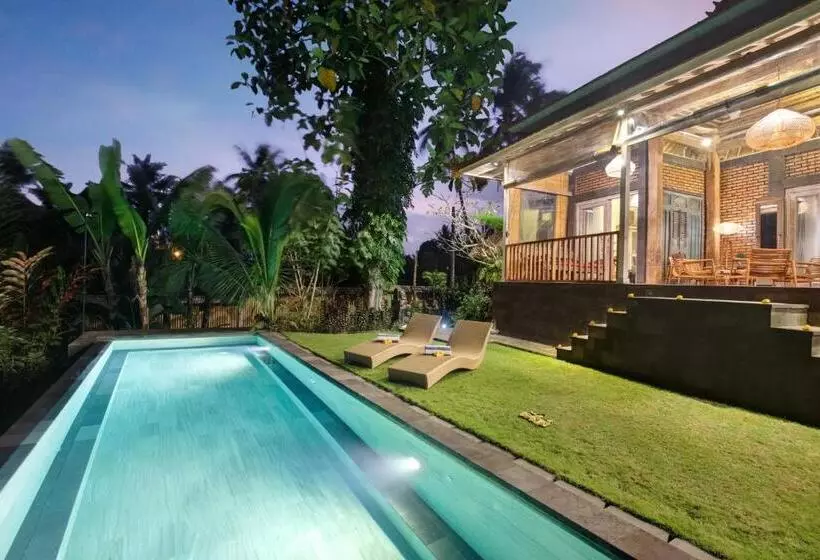 Villa With Amazing Rice Field View Between Canggu And Ubud
