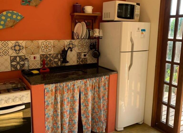 Chalé Com Cozinha Vista Mar Fartura