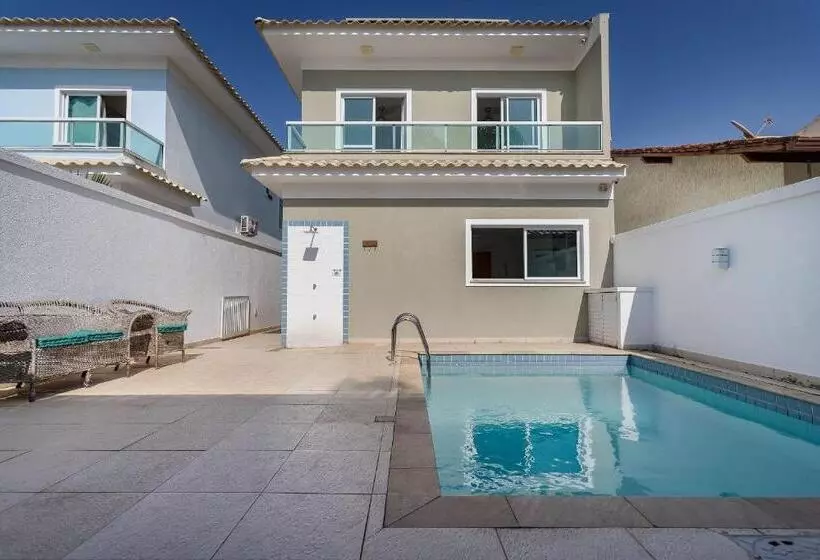 Casa Incrível Com 04 Suítes   5 Min De Itacoatiara
