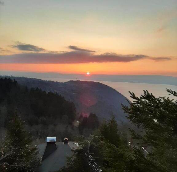Châlet Vue Lac Léman à 1000 Mètres D Altitude