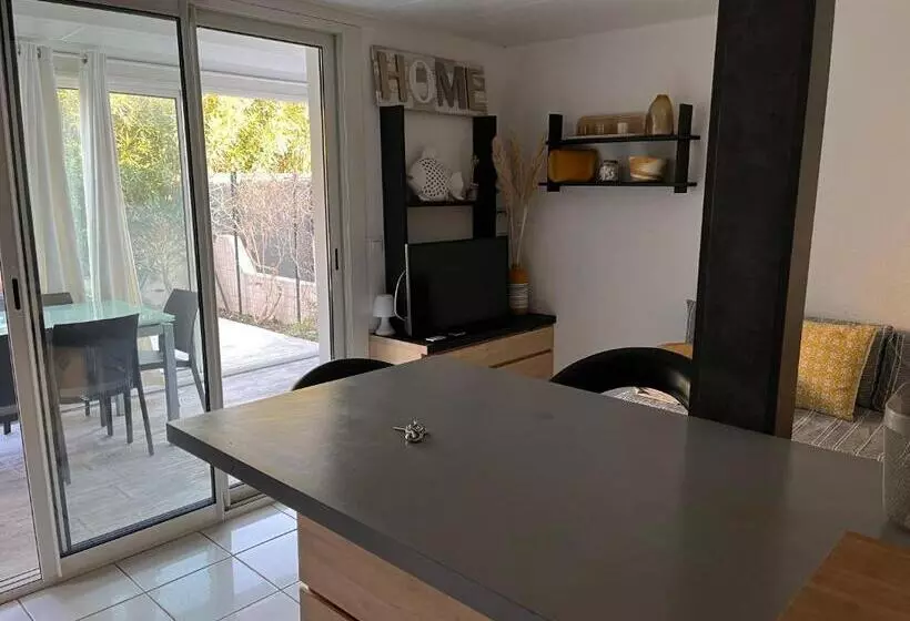 Aux Ayguades, Pavillon Tout Confort Proche Plage, Terrasse Et Wifi