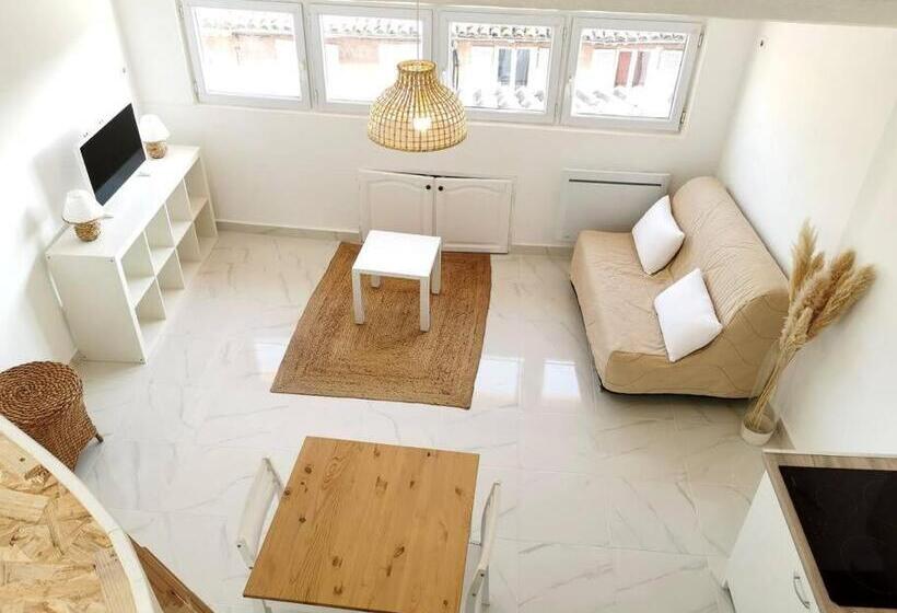 Studio Centre Ville Les Arcs Avec Vue Sur Massif Des Maures