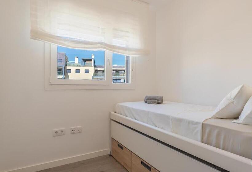 Blue Oasis On The Beach I