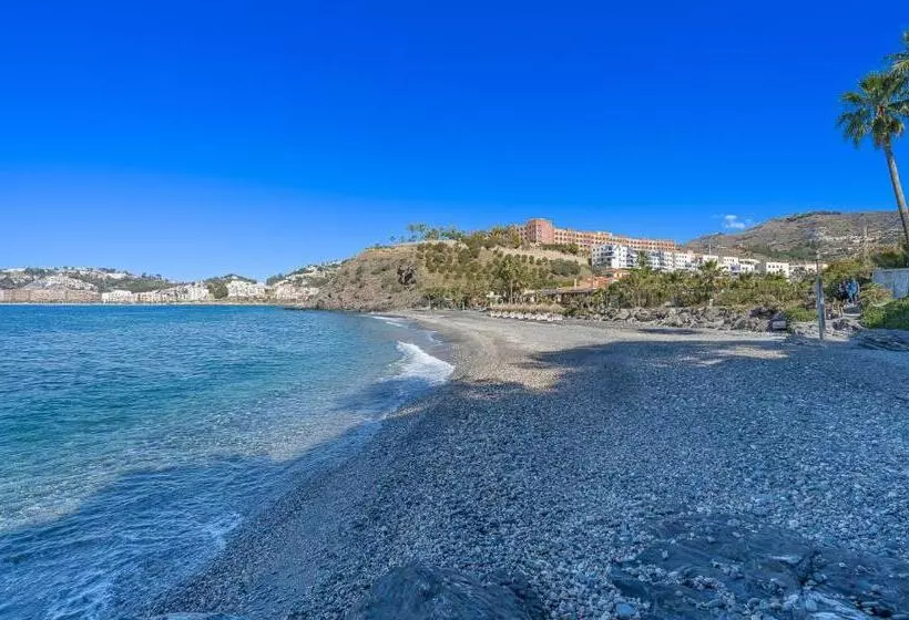 Blue Oasis On The Beach I