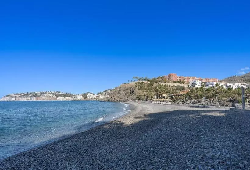 Blue Oasis On The Beach I