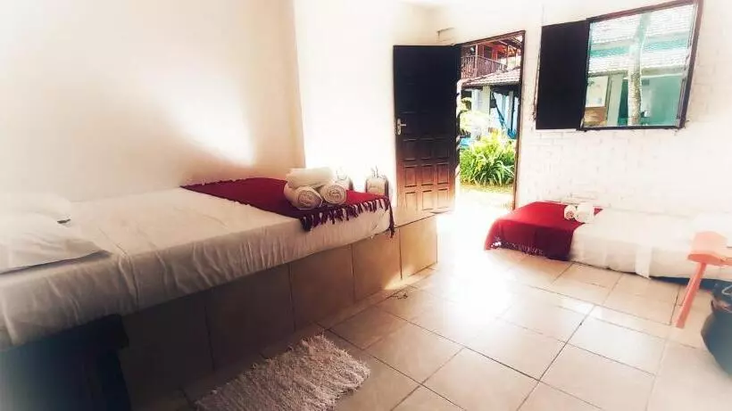 ベッドアンドブレックファースト Pousada Bem Viver Na Vila De Itaúnas