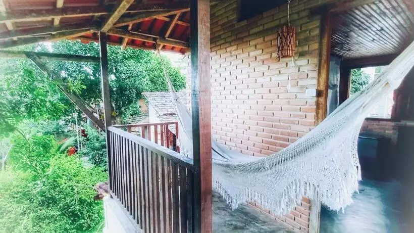 ベッドアンドブレックファースト Pousada Bem Viver Na Vila De Itaúnas