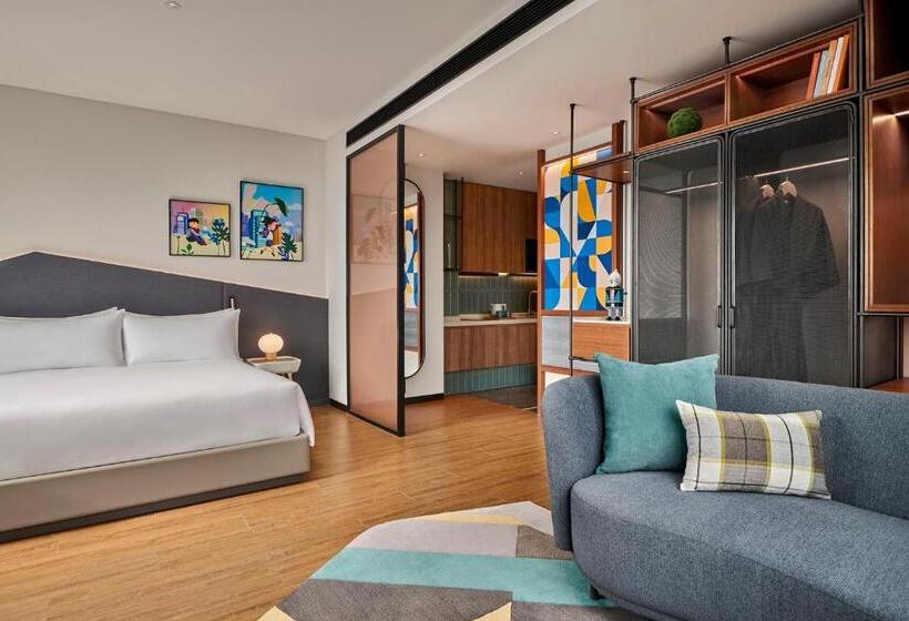 בית מלון כפרי Artyzen Habitat Qiantan Shanghai