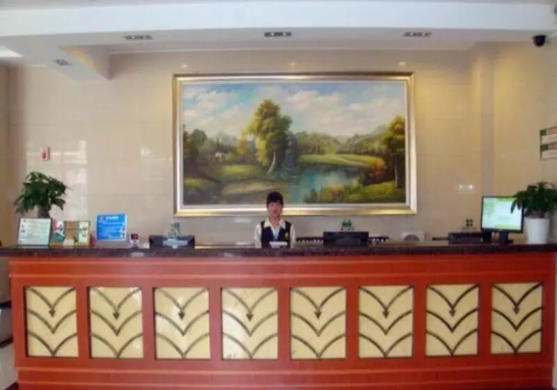 Отель Greentree Inn Wuxi Huishan District Taihu Huanle Garden Qianqiao Express
