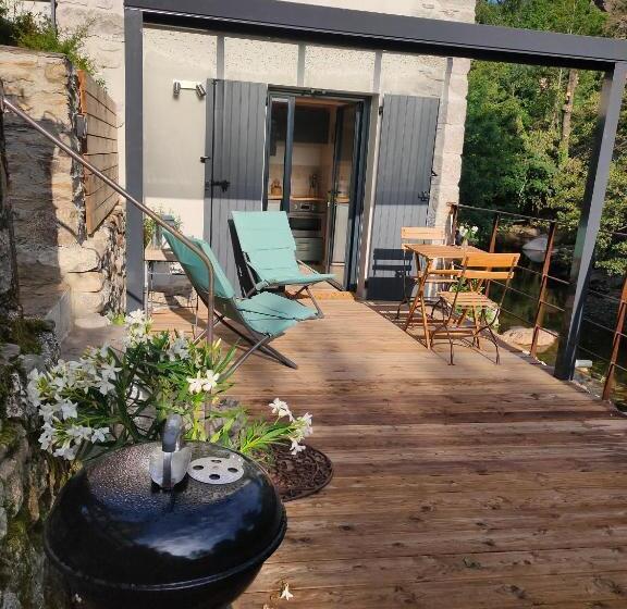 Le Secret Du Moulin, Agréable Tiny House Villefort