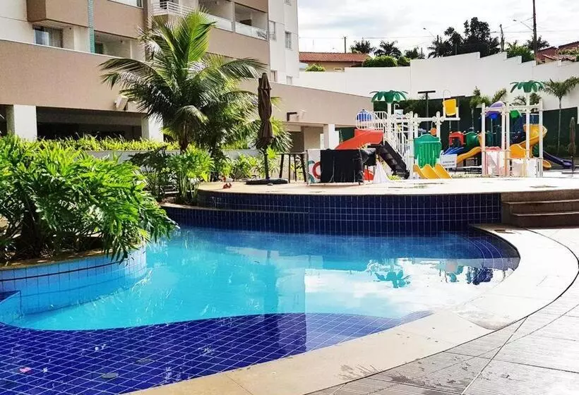 リゾートホテル Flat Em Olímpia Em Frente Ao Park