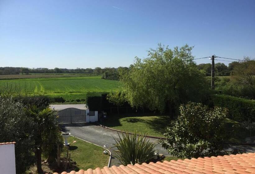 민박 Les Chambres Du Roc