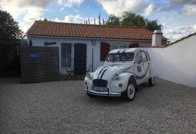 민박 Les Chambres Du Roc