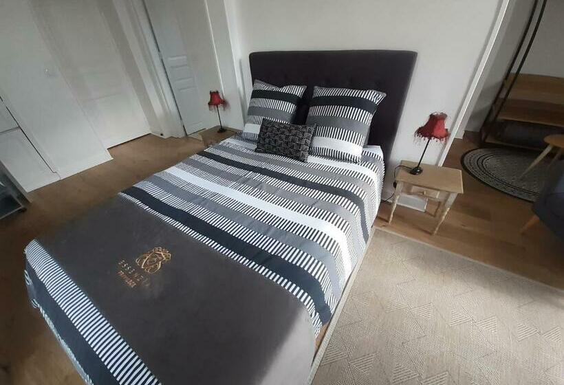 مبيت وإفطار Centre Ville, Chambre Indépendante 20m2 Et Sa Salle De Bain Privée