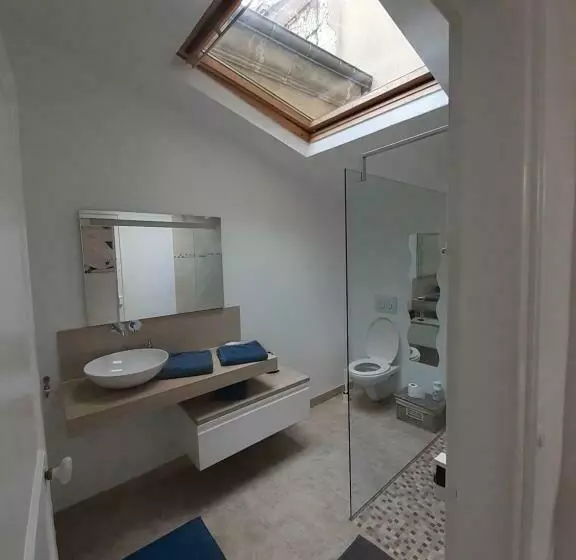 ベッドアンドブレックファースト Centre Ville, Chambre Indépendante 20m2 Et Sa Salle De Bain Privée