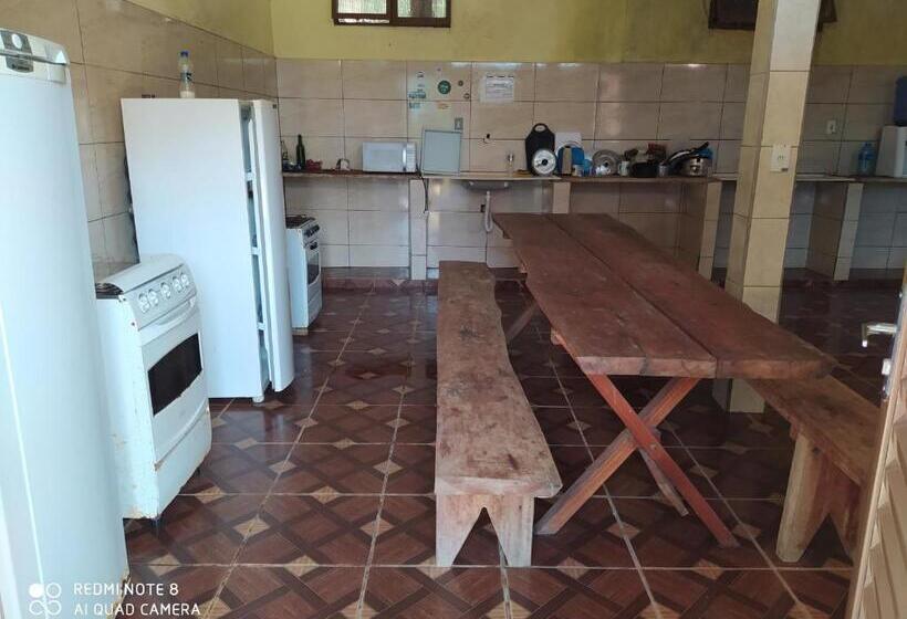 پانسیون Chalés E Camping Do Robinho 1