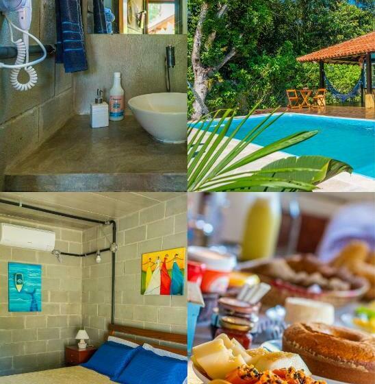 펜션 Casa Do Pescador Camburi