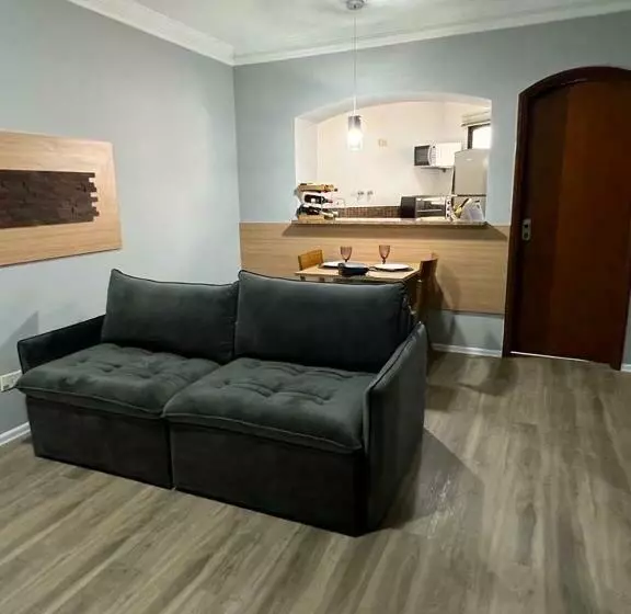 Flat No Gonzaga Com Estacionamento Incluso