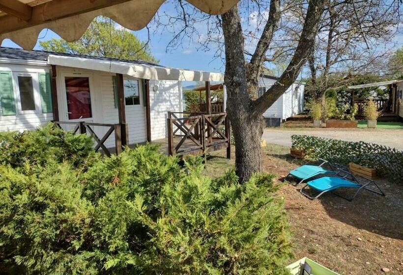 Camping Prés Des Gorges Du Verdon Et Du Lac De Ste Croix 04500 Tout Equipé Confort Calme Lavande