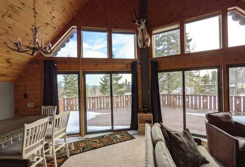 Wildlife Chalet Sauna Lakeview Firepit Wifi