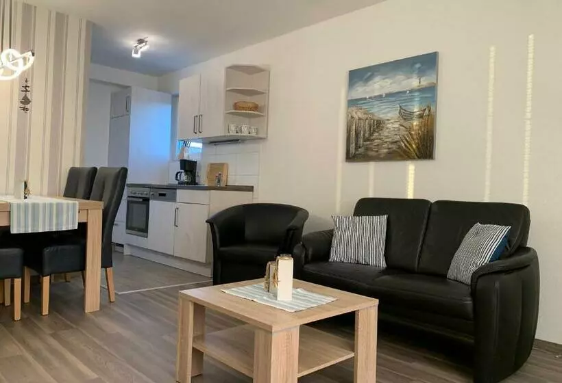 Kleine Brise Apartment 12 Kapitäns Kajüte