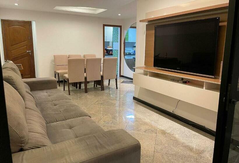 Apart Amplo E Charmoso Na Praia Da Costa