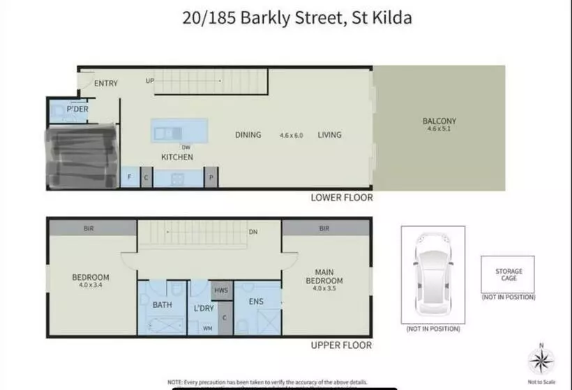 Luxury St Kilda Townhouse In The Sky