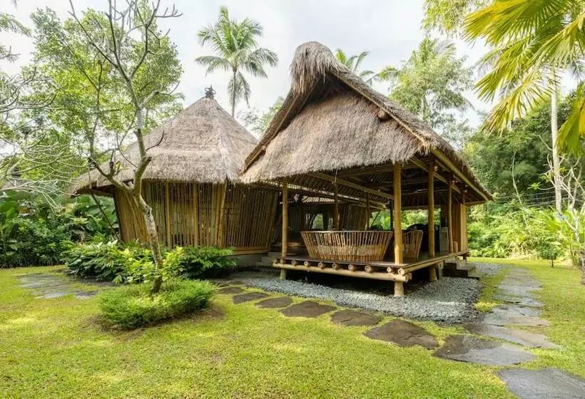 Pondok Indah   2 Bds Eco Bamboo House, Garden