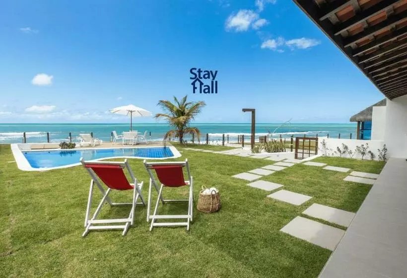 Casa Beira Mar De 8 Quartos Com Piscina Privativa E Cozinheira   Sh024e025