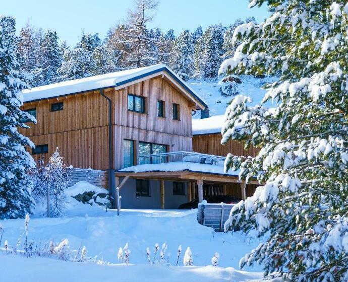 Luxescape Chalet Apartement Almzeit Skifahren Langlauf Traumaussicht Sauna Naturschutzgebiet