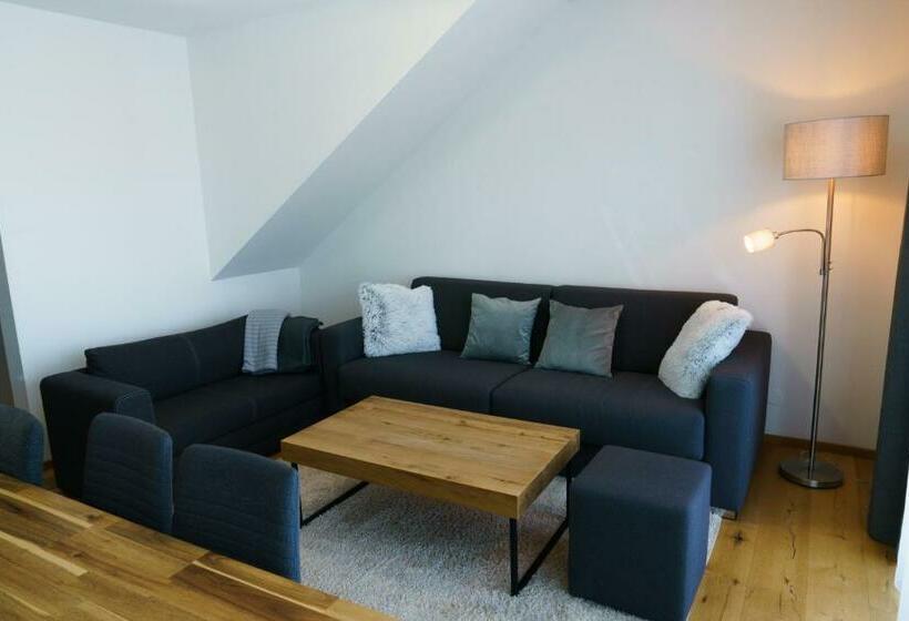 Luxescape Chalet Apartement Almzeit Skifahren Langlauf Traumaussicht Sauna Naturschutzgebiet