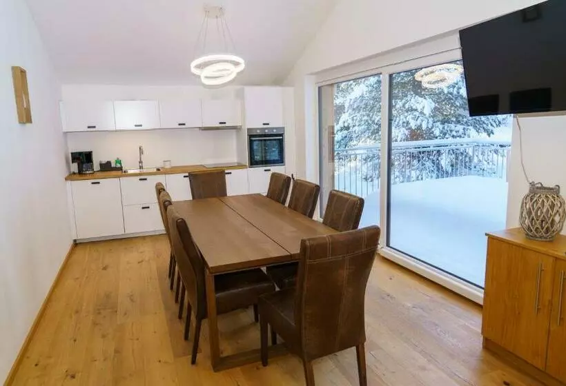 Luxescape Chalet Apartement Almzeit Skifahren Langlauf Traumaussicht Sauna Naturschutzgebiet