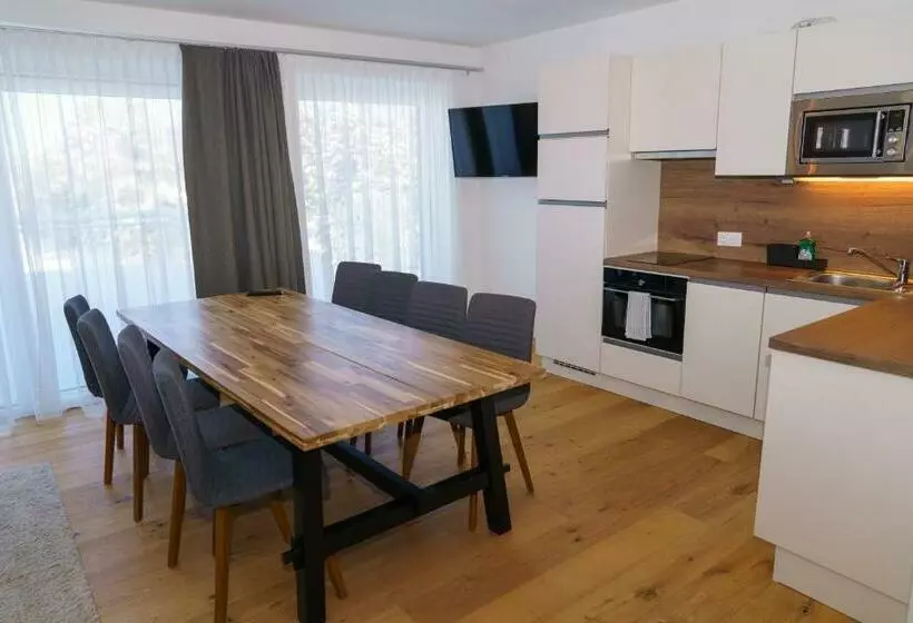 Luxescape Chalet Apartement Almzeit Skifahren Langlauf Traumaussicht Sauna Naturschutzgebiet