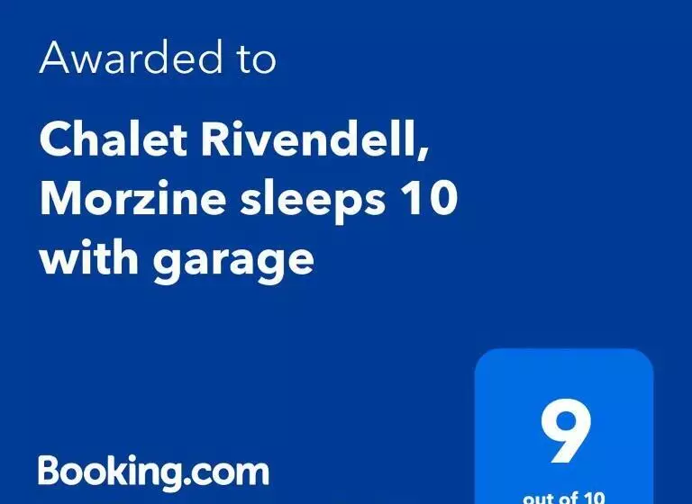 Chalet Rivendell, Morzine Sleeps 10 With Garage