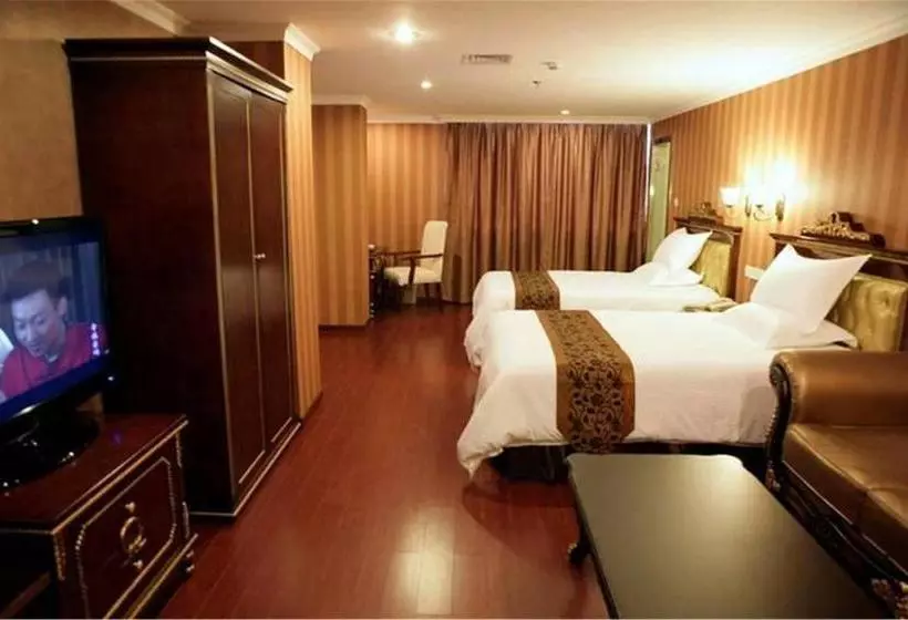 호텔 Greentree Inn Guangzhou Jichang Road Express