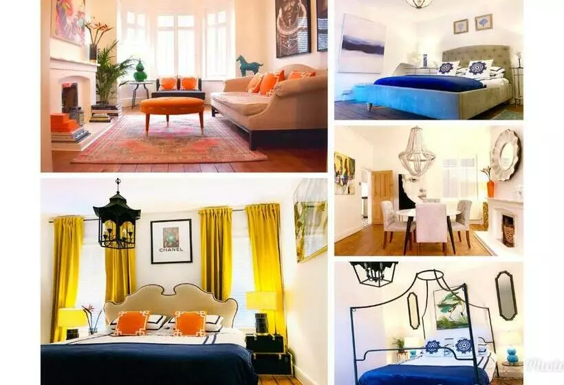 Large & Stylish Townhouse King Beds&free Parking