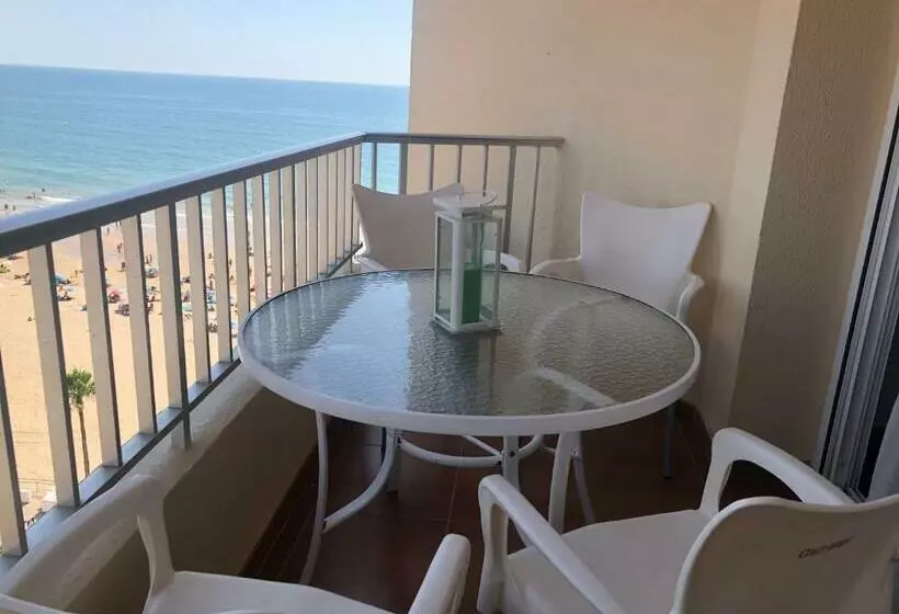 Apartamento La Mar De Cerca. Terraza Vistas Mar. 1ª Linea Playa