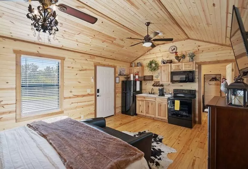پانسیون Fancy Cabin Right On Main St!