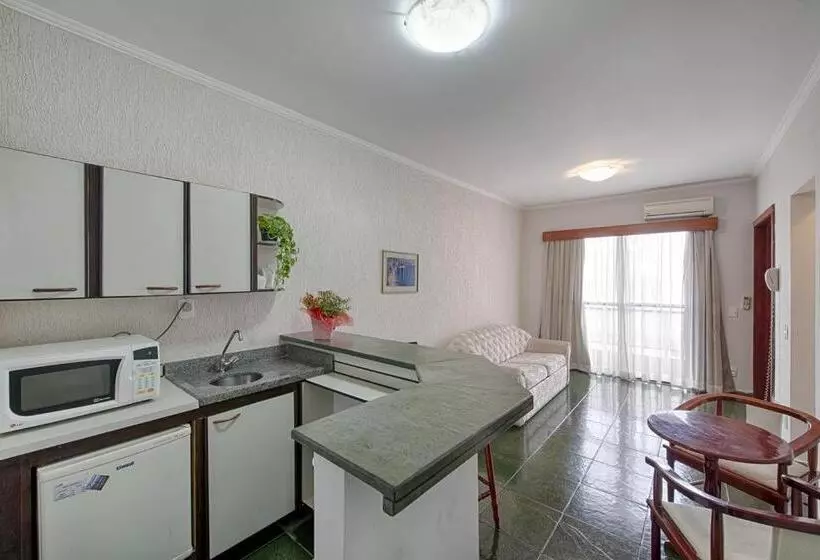 Отель Flat Itararé Tower Beach