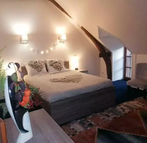 ペンション Chambre Cosy, Nature, Wifi Et Salle De Bain